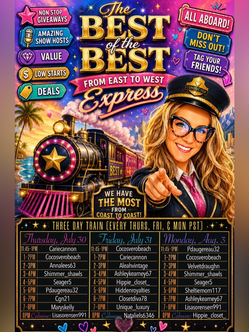 Best of the Best from East to West Express train 🚂